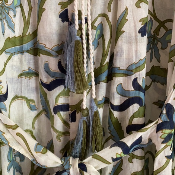 Raj Handmade Cotton MaxiDress Cover Up NewWithTags - Picture 3 of 9